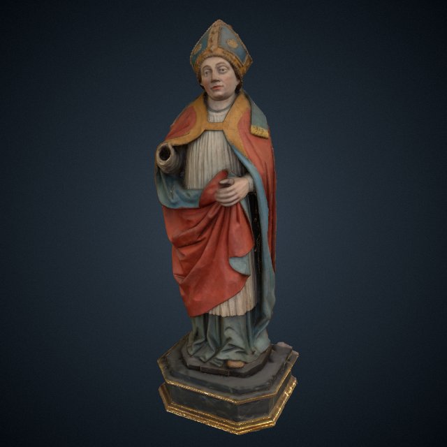 Statue portraying Saint Martin, Saint-Martin-Bellevue
