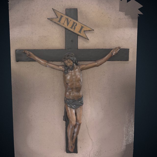 Christ en croix de l'Église Saint-Maurice, Aviernoz