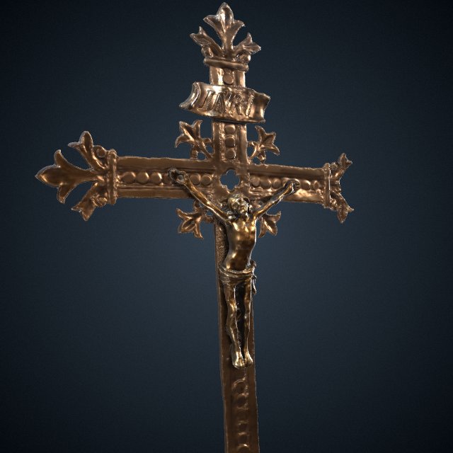 Croix de procession de l'Église Saint-Maurice, Aviernoz