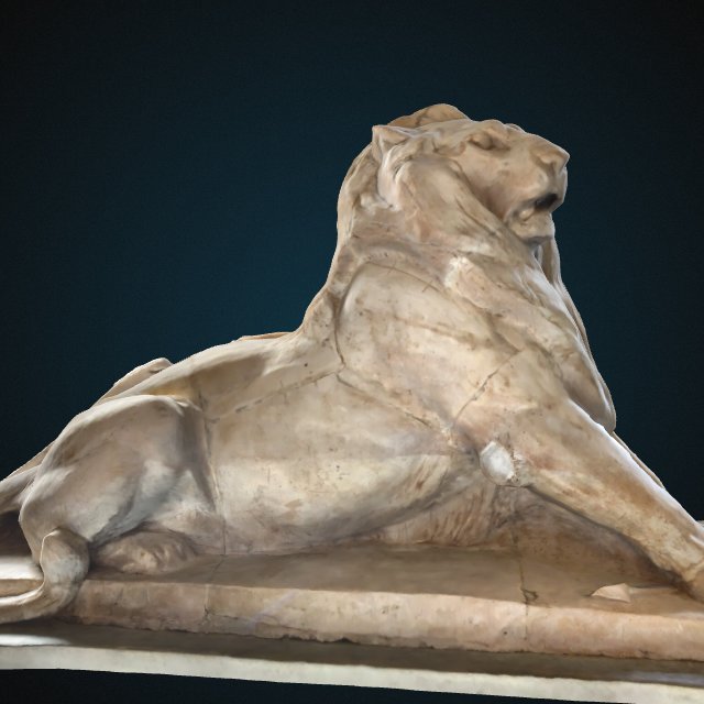 Le lion de Belfort, Auguste Bartholdi, 1875 (Palais des Beaux-Arts de Lille)
