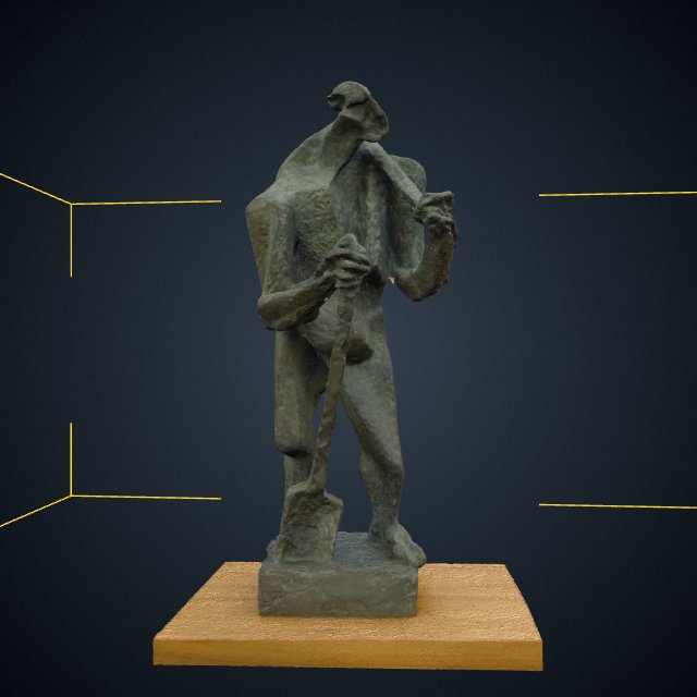 Alicia Penalba, Vieux travailleur, 1951 (inv. AM 976 S)